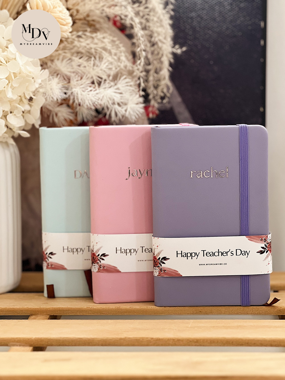 [HAPPY TEACHER'S DAY] : A6 PU Leather Notebook 
